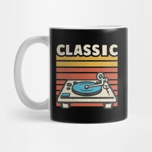 Turntable Retro Mug